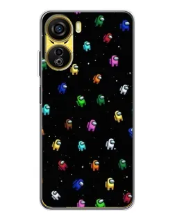 Чехол для ZTE Nubia Neo 5G с картинкой «Экипаж Among Us»