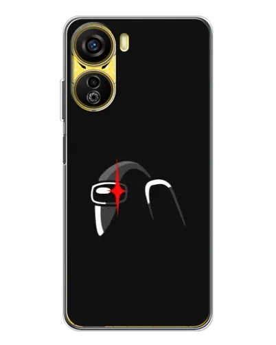Чехол для ZTE Nubia Neo 5G с картинкой «Among Us шлем» Чехол для ZTE Nubia Neo 5G с картинкой «Among Us шлем»