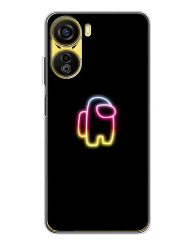 Чехол для ZTE Nubia Neo 5G с картинкой «Among Us градиент» Чехол для ZTE Nubia Neo 5G с картинкой «Among Us градиент»