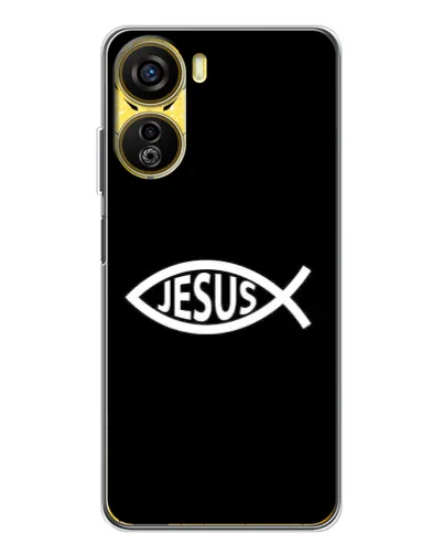 Чехол для ZTE Nubia Neo 5G с картинкой «Классический Jesus»