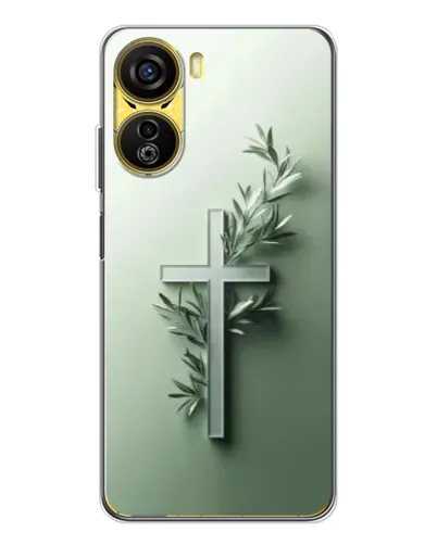 Чехол для ZTE Nubia Neo 5G с картинкой «Оливковая ветвь» Чехол для ZTE Nubia Neo 5G с картинкой «Оливковая ветвь»
