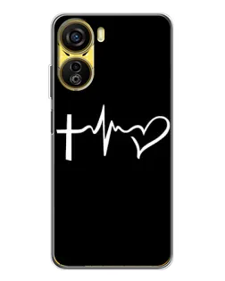 Чехол для ZTE Nubia Neo 5G с картинкой «Пульс веры»