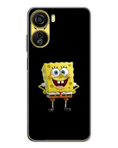 Чехол для ZTE Nubia Neo 5G с картинкой «Классический Губка Боб»