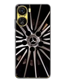 Чехол для ZTE Nubia Neo 5G с картинкой «Диск Mercedes»