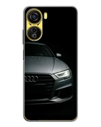 Чехол для ZTE Nubia Neo 5G с картинкой «Audi — детализация кузова»