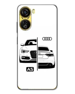Чехол для ZTE Nubia Neo 5G с картинкой «Audi — контрастный дизайн» Чехол для ZTE Nubia Neo 5G с картинкой «Audi — контрастный дизайн»