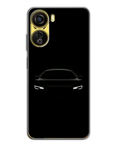 Чехол для ZTE Nubia Neo 5G с картинкой «Взгляд Audi в темноте»