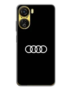 Чехол для ZTE Nubia Neo 5G с картинкой «Audi White Logo» Чехол для ZTE Nubia Neo 5G с картинкой «Audi White Logo»