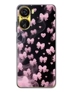 Чехол для ZTE Nubia Neo 5G с картинкой «Неоновое кружево»