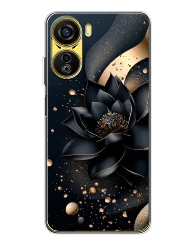 Чехол для ZTE Nubia Neo 5G с картинкой «Черный лотос»