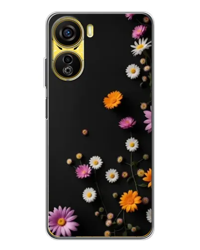Чехол для ZTE Nubia Neo 5G с картинкой «Цветочная композиция»