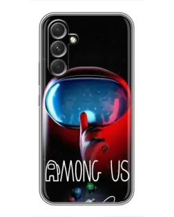 Чехол для ZTE Nubia Red Magic 11 Pro Plus с картинкой «Красный импостер — макро»