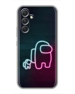 Чехол для ZTE Nubia Red Magic 11 Pro Plus с картинкой «Among Us неон-арт»