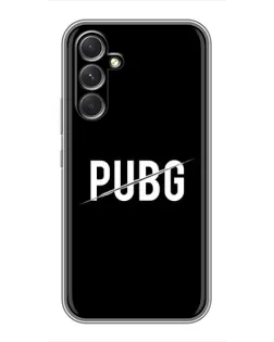 Чехол для ZTE Nubia Red Magic 11 Pro с картинкой «PUBG — белый логотип»