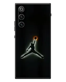 Чехол для ZTE Nubia RedMagic 10 Air с картинкой «Jordan Gradient Logo» Чехол для ZTE Nubia RedMagic 10 Air с картинкой «Jordan Gradient Logo»