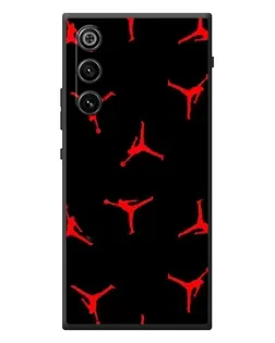 Чехол для ZTE Nubia RedMagic 10 Air с картинкой «Jordan Red Pattern» Чехол для ZTE Nubia RedMagic 10 Air с картинкой «Jordan Red Pattern»