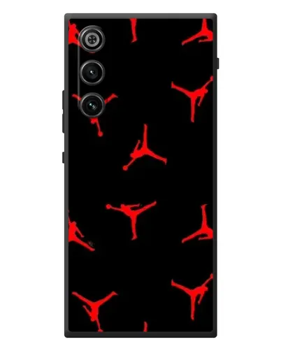 Чехол для ZTE Nubia RedMagic 10 Air с картинкой «Jordan Red Pattern»