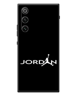 Чехол для ZTE Nubia RedMagic 10 Air с картинкой «Jordan White Logo» Чехол для ZTE Nubia RedMagic 10 Air с картинкой «Jordan White Logo»