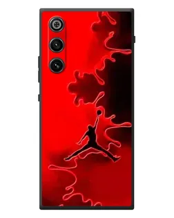 Чехол для ZTE Nubia RedMagic 10 Air с картинкой «Jordan Red Smoke» Чехол для ZTE Nubia RedMagic 10 Air с картинкой «Jordan Red Smoke»