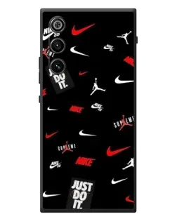 Чехол для ZTE Nubia RedMagic 10 Air с картинкой «Nike Mix Pattern» Чехол для ZTE Nubia RedMagic 10 Air с картинкой «Nike Mix Pattern»
