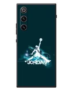 Чехол для ZTE Nubia RedMagic 10 Air с картинкой «Jordan Blue Fire» Чехол для ZTE Nubia RedMagic 10 Air с картинкой «Jordan Blue Fire»