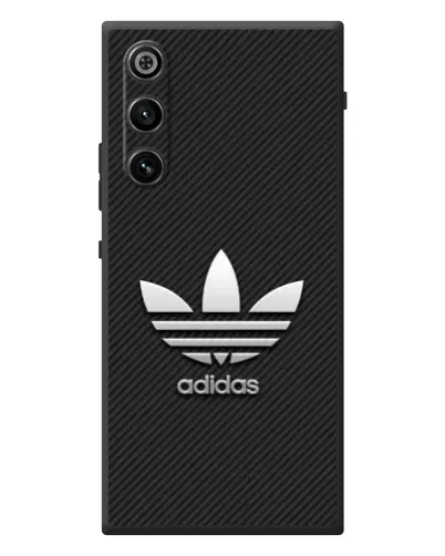 Чехол для ZTE Nubia RedMagic 10 Air с картинкой «Adidas Карбоновая текстура»