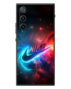 Чехол для ZTE Nubia RedMagic 10 Air с картинкой «Огненный логотип Nike»