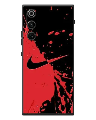Чехол для ZTE Nubia RedMagic 10 Air с картинкой «Красные брызги Nike» Чехол для ZTE Nubia RedMagic 10 Air с картинкой «Красные брызги Nike»