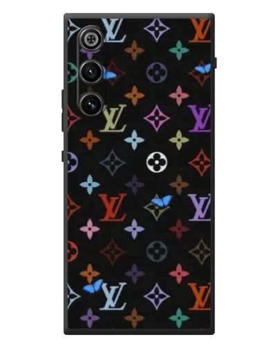 Чехол для ZTE Nubia RedMagic 10 Air с картинкой «Цветная монограмма LV»