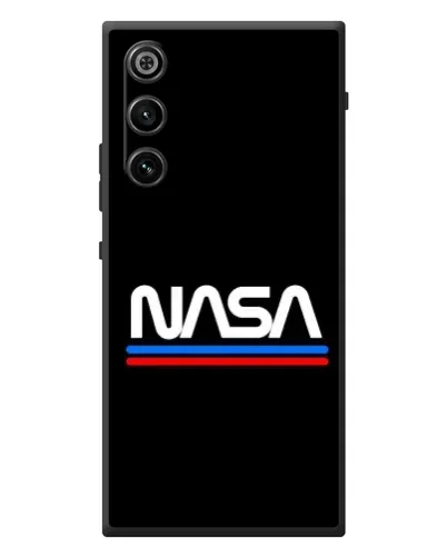 Чехол для ZTE Nubia RedMagic 10 Air с картинкой «NASA — классика Red Blue» Чехол для ZTE Nubia RedMagic 10 Air с картинкой «NASA — классика Red Blue»