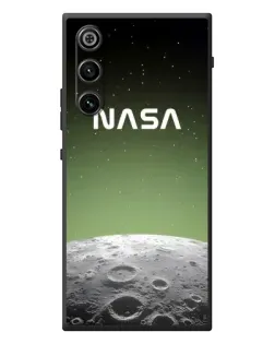 Чехол для ZTE Nubia RedMagic 10 Air с картинкой «NASA — лунный градиент» Чехол для ZTE Nubia RedMagic 10 Air с картинкой «NASA — лунный градиент»