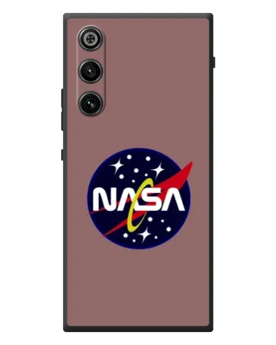 Чехол для ZTE Nubia RedMagic 10 Air с картинкой «NASA — ретро космос» Чехол для ZTE Nubia RedMagic 10 Air с картинкой «NASA — ретро космос»