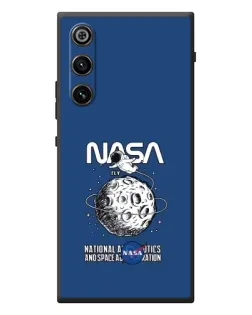 Чехол для ZTE Nubia RedMagic 10 Air с картинкой «NASA — лунная миссия» Чехол для ZTE Nubia RedMagic 10 Air с картинкой «NASA — лунная миссия»