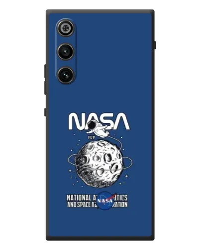 Чехол для ZTE Nubia RedMagic 10 Air с картинкой «NASA — лунная миссия» Чехол для ZTE Nubia RedMagic 10 Air с картинкой «NASA — лунная миссия»