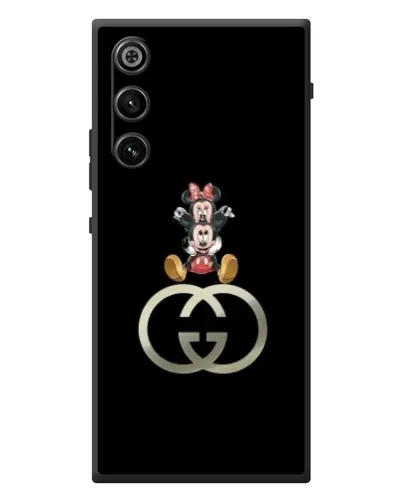 Чехол для ZTE Nubia RedMagic 10 Air с картинкой «Минни Маус на лого»