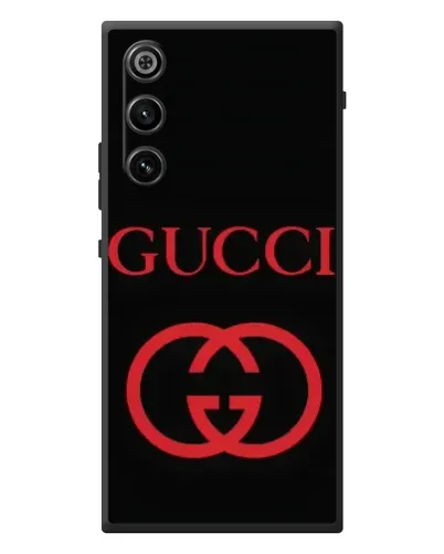 Чехол для ZTE Nubia RedMagic 10 Air с картинкой «Gucci — красный логотип»