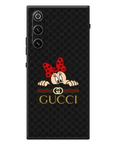 Чехол для ZTE Nubia RedMagic 10 Air с картинкой «Минни Маус Gucci — черный»