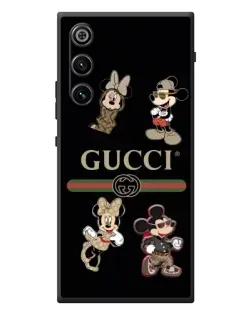 Чехол для ZTE Nubia RedMagic 10 Air с картинкой «Gucci — герои Disney и монограмма»