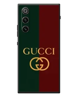 Чехол для ZTE Nubia RedMagic 10 Air с картинкой «Gucci — темно-зеленый градиент»