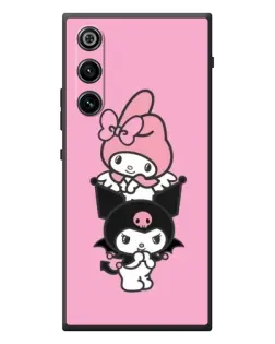 Чехол для ZTE Nubia RedMagic 10 Air с картинкой «My Melody и Kuromi» Чехол для ZTE Nubia RedMagic 10 Air с картинкой «My Melody и Kuromi»