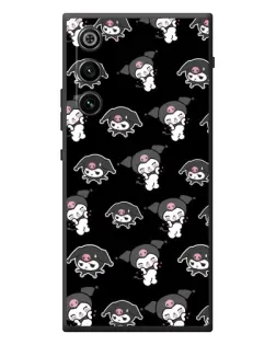 Чехол для ZTE Nubia RedMagic 10 Air с картинкой «Черный паттерн Kuromi» Чехол для ZTE Nubia RedMagic 10 Air с картинкой «Черный паттерн Kuromi»
