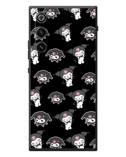 Чехол для ZTE Nubia RedMagic 10 Air с картинкой «Черный паттерн Kuromi»