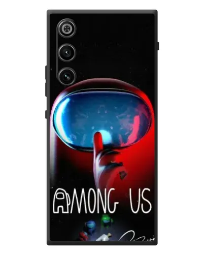 Чехол для ZTE Nubia RedMagic 10 Air с картинкой «Красный импостер — макро»