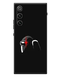 Чехол для ZTE Nubia RedMagic 10 Air с картинкой «Among Us шлем» Чехол для ZTE Nubia RedMagic 10 Air с картинкой «Among Us шлем»