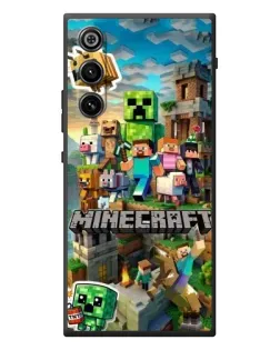 Чехол для ZTE Nubia RedMagic 10 Air с картинкой «Замок Minecraft»