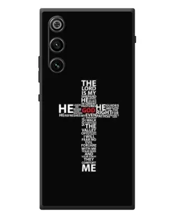 Чехол для ZTE Nubia RedMagic 10 Air с картинкой «Текстовый крест»