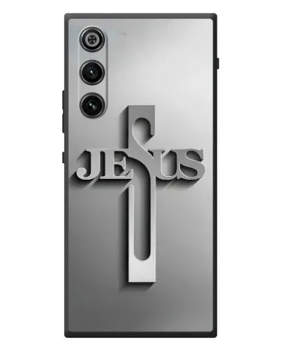 Чехол для ZTE Nubia RedMagic 10 Air с картинкой «Металлический крест Jesus» Чехол для ZTE Nubia RedMagic 10 Air с картинкой «Металлический крест Jesus»
