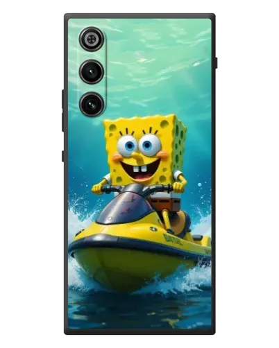 Чехол для ZTE Nubia RedMagic 10 Air с картинкой «Спанч Боб на гидроцикле» Чехол для ZTE Nubia RedMagic 10 Air с картинкой «Спанч Боб на гидроцикле»