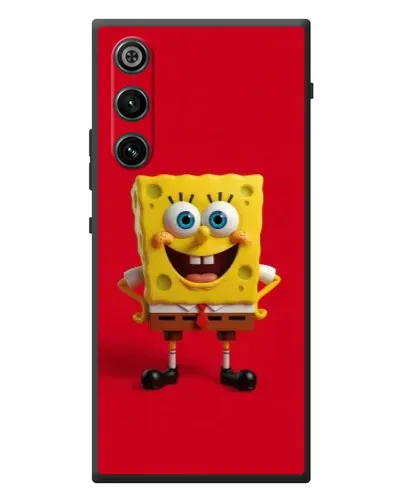 Чехол для ZTE Nubia RedMagic 10 Air с картинкой «Спанч Боб на красном» Чехол для ZTE Nubia RedMagic 10 Air с картинкой «Спанч Боб на красном»