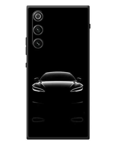 Чехол для ZTE Nubia RedMagic 10 Air с картинкой «Силуэт Tesla Night» Чехол для ZTE Nubia RedMagic 10 Air с картинкой «Силуэт Tesla Night»
